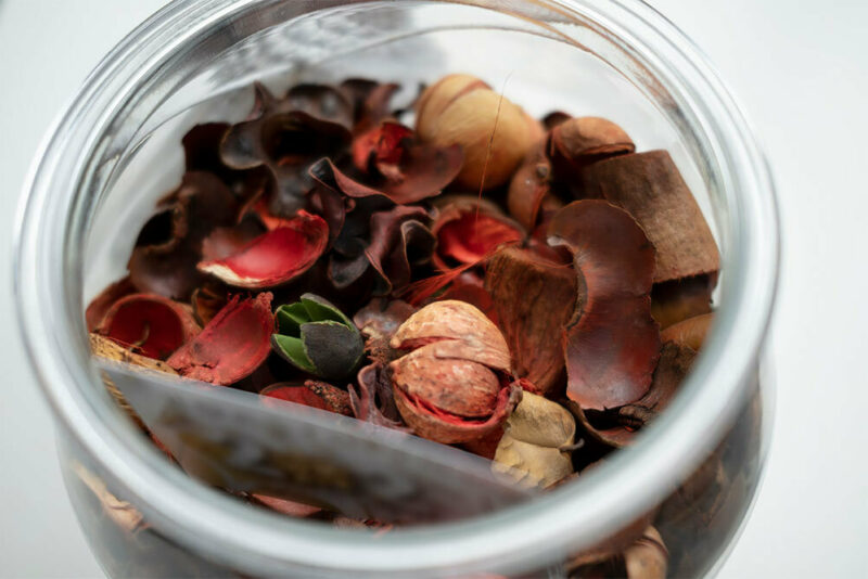 bowl of potpourri