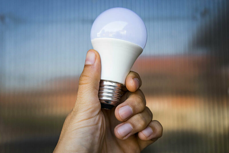 energy-efficient light bulb
