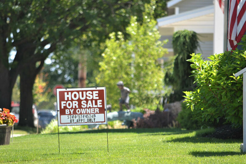 house for sale sign