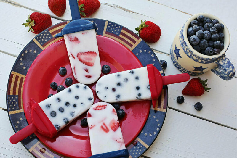 4th of July Popsicles