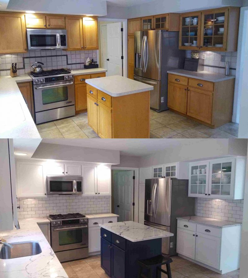 Kitchen cabinets