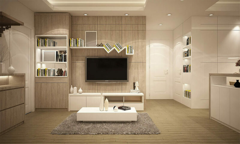 a modern living room