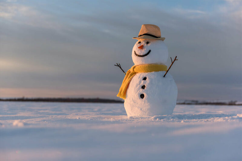 Snowman... in Texas?