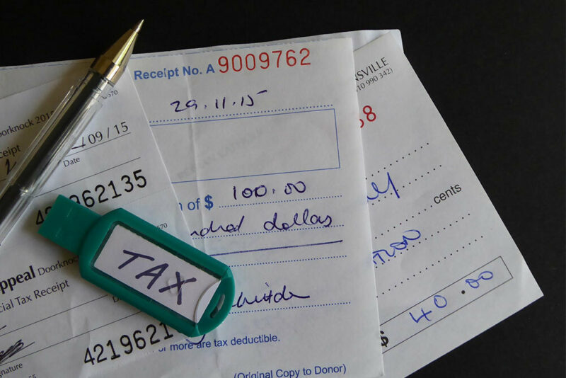 tax receipt