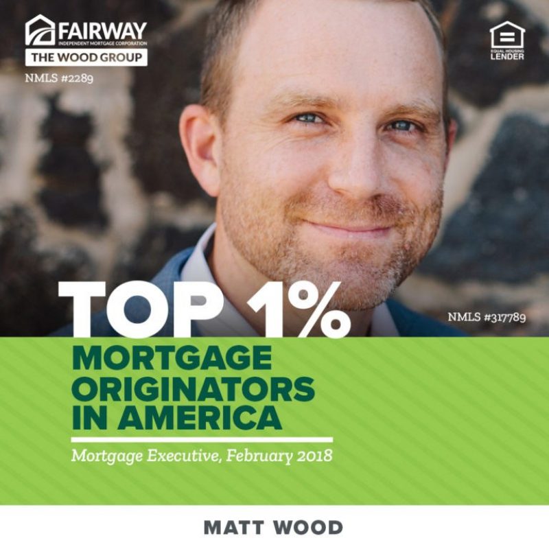 Matt Wood - Top 1% Mortgage Originator